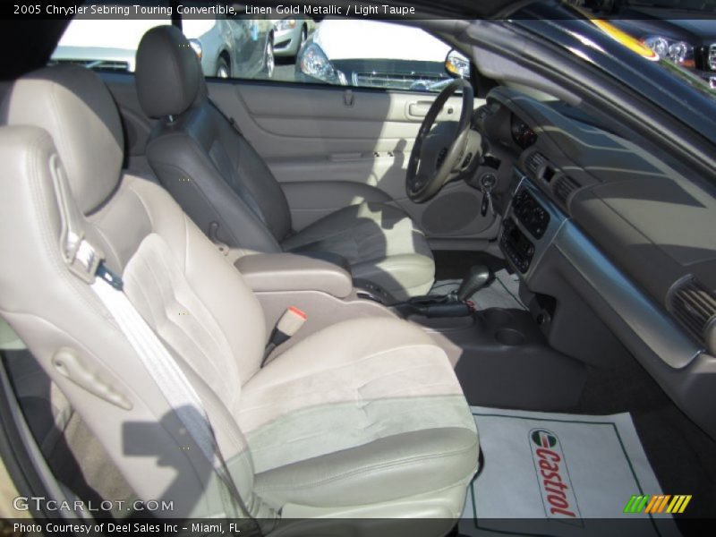 Linen Gold Metallic / Light Taupe 2005 Chrysler Sebring Touring Convertible
