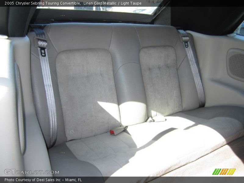 Linen Gold Metallic / Light Taupe 2005 Chrysler Sebring Touring Convertible