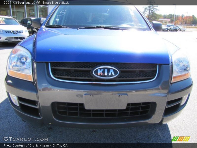 Smart Blue / Black 2007 Kia Sportage LX V6