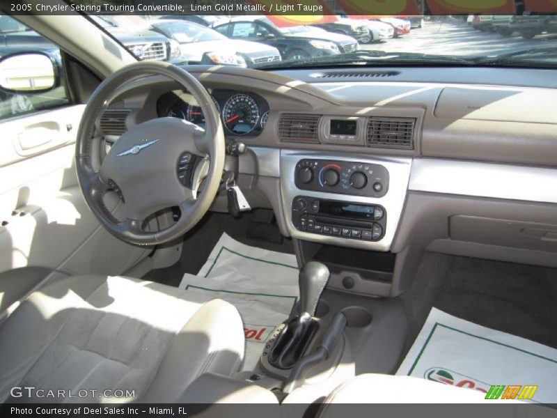 Linen Gold Metallic / Light Taupe 2005 Chrysler Sebring Touring Convertible
