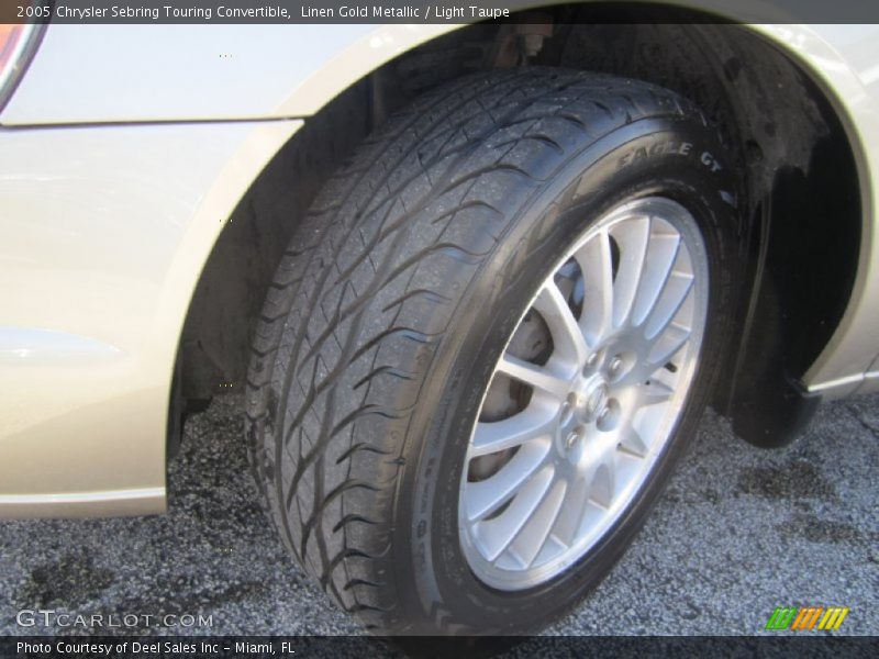 Linen Gold Metallic / Light Taupe 2005 Chrysler Sebring Touring Convertible
