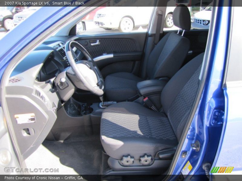Smart Blue / Black 2007 Kia Sportage LX V6