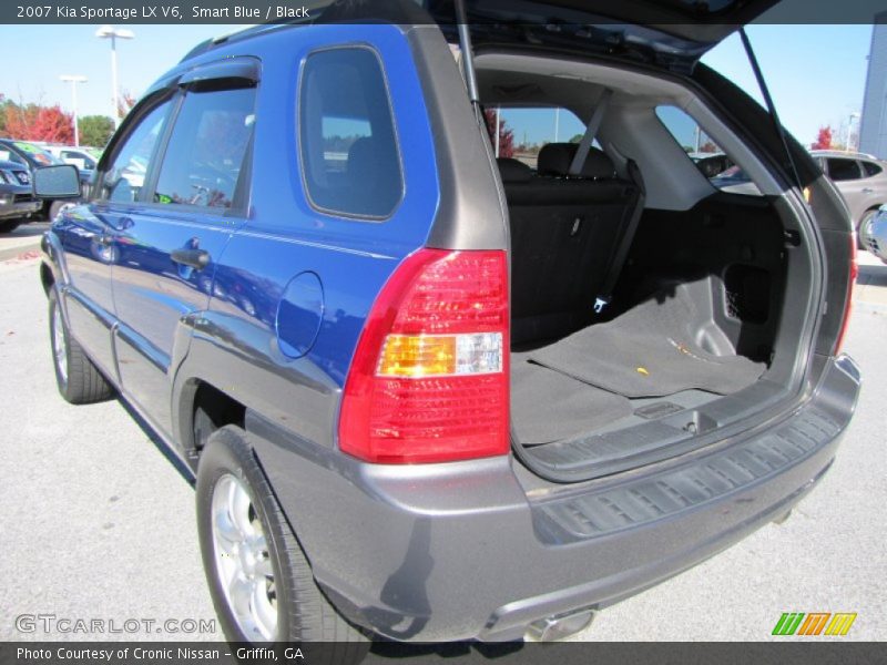 Smart Blue / Black 2007 Kia Sportage LX V6