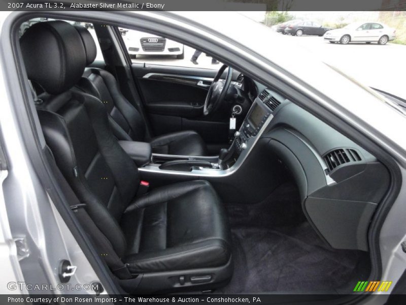 Alabaster Silver Metallic / Ebony 2007 Acura TL 3.2