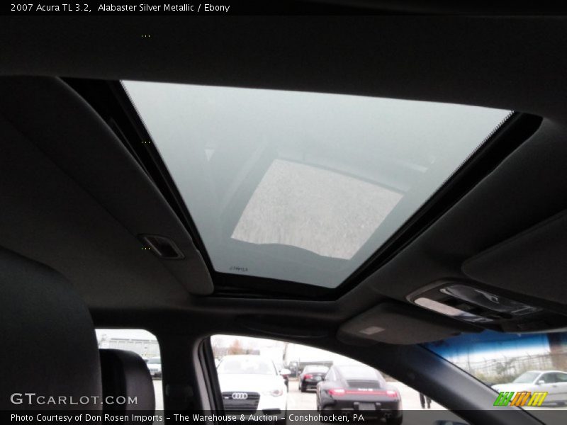 Alabaster Silver Metallic / Ebony 2007 Acura TL 3.2