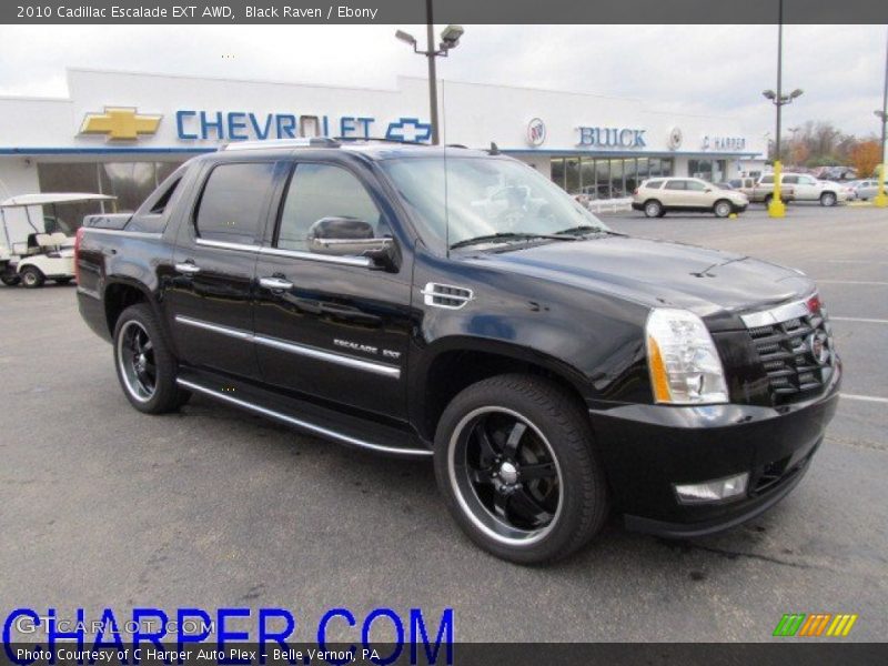 Black Raven / Ebony 2010 Cadillac Escalade EXT AWD