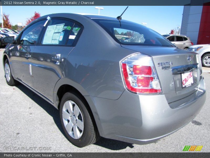 Magnetic Gray Metallic / Charcoal 2012 Nissan Sentra 2.0