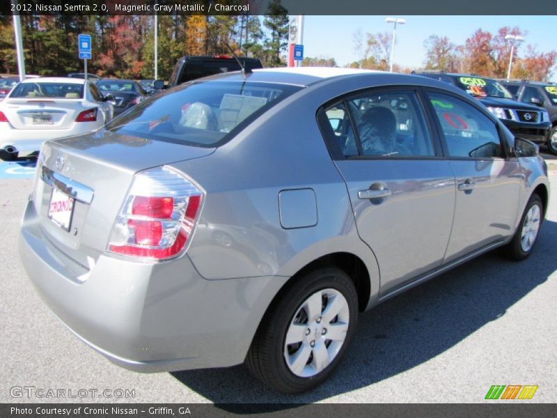 Magnetic Gray Metallic / Charcoal 2012 Nissan Sentra 2.0