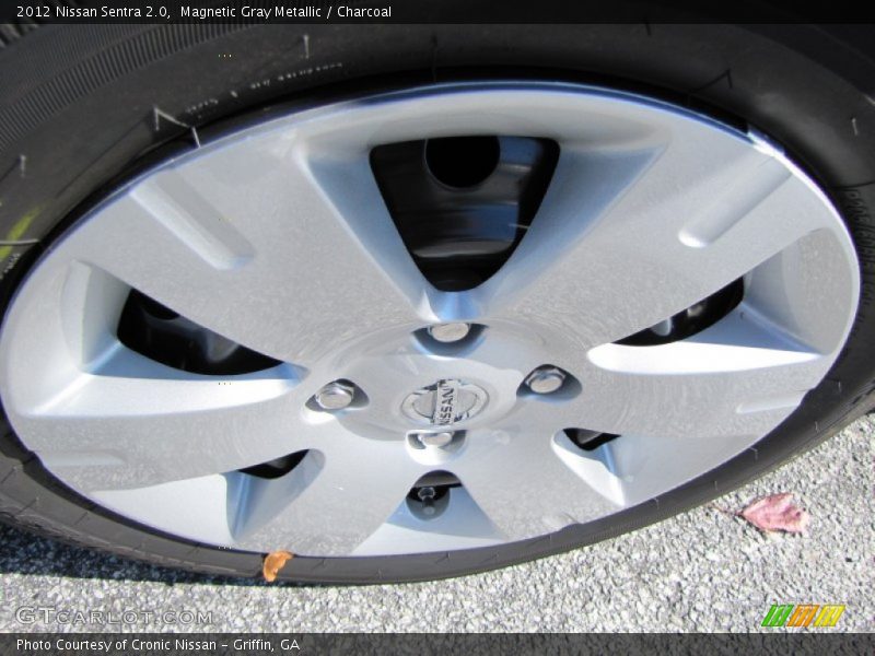 Magnetic Gray Metallic / Charcoal 2012 Nissan Sentra 2.0
