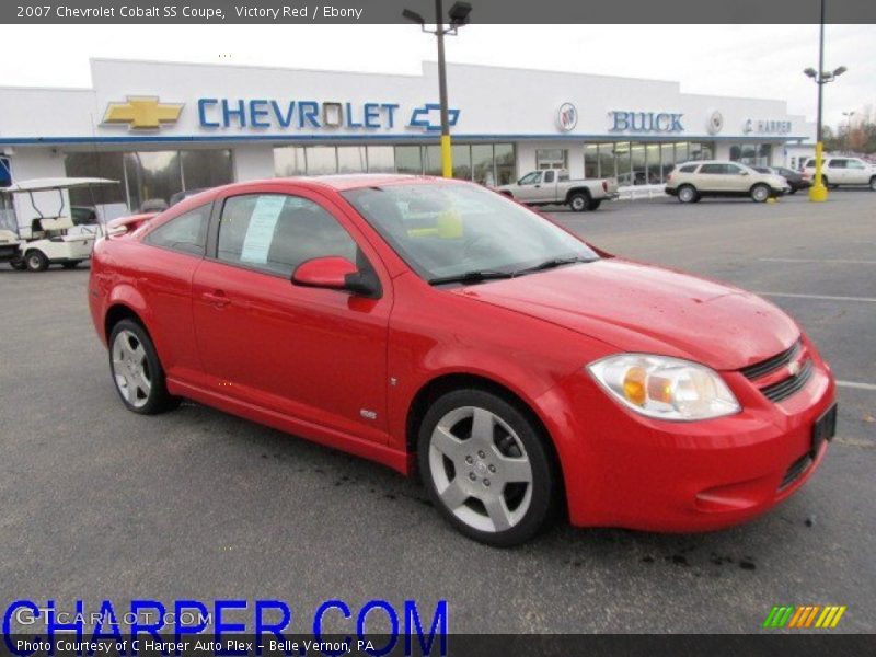 Victory Red / Ebony 2007 Chevrolet Cobalt SS Coupe