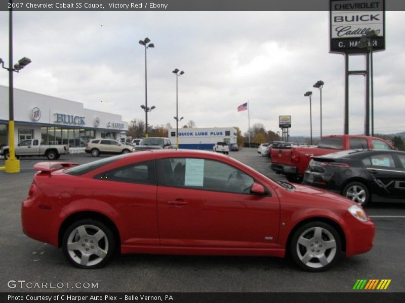 Victory Red / Ebony 2007 Chevrolet Cobalt SS Coupe