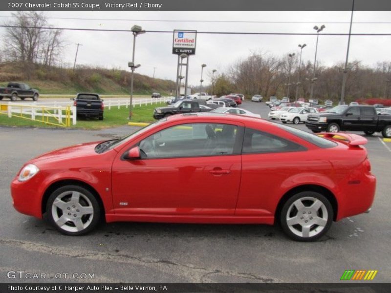 Victory Red / Ebony 2007 Chevrolet Cobalt SS Coupe
