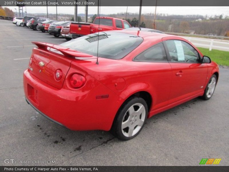 Victory Red / Ebony 2007 Chevrolet Cobalt SS Coupe