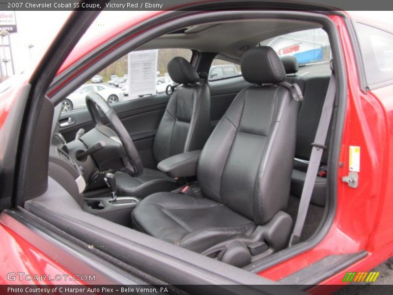  2007 Cobalt SS Coupe Ebony Interior