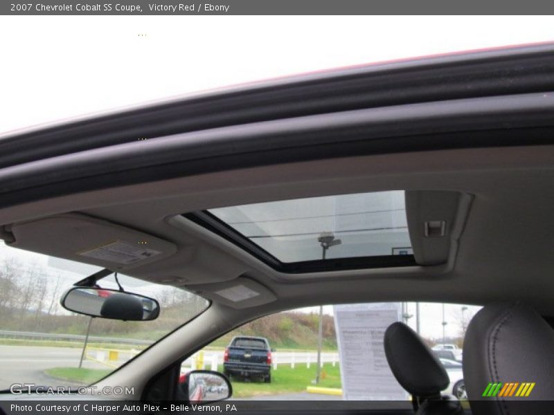 Victory Red / Ebony 2007 Chevrolet Cobalt SS Coupe
