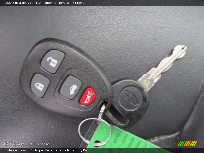 Keys of 2007 Cobalt SS Coupe