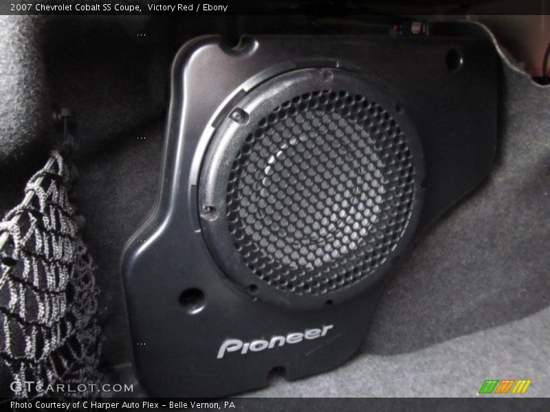 Pioneer trunk speaker - 2007 Chevrolet Cobalt SS Coupe