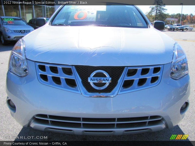 Brilliant Silver / Black 2012 Nissan Rogue S Special Edition