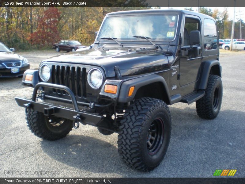 Black / Agate 1999 Jeep Wrangler Sport 4x4