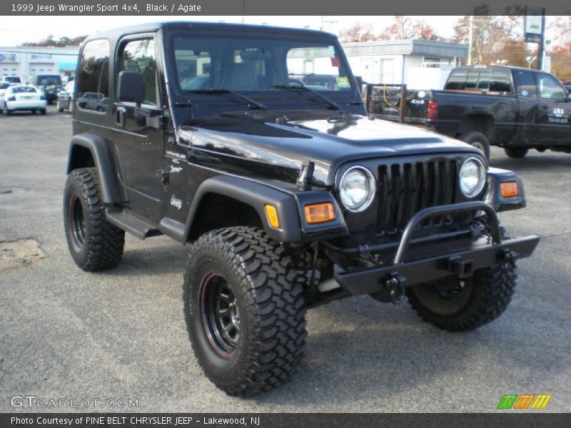 Black / Agate 1999 Jeep Wrangler Sport 4x4