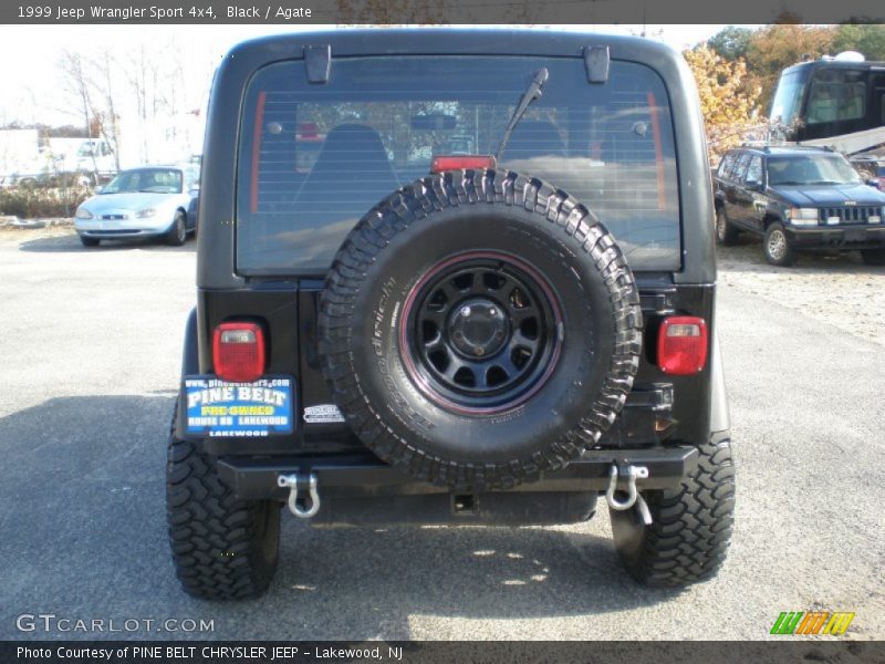 Black / Agate 1999 Jeep Wrangler Sport 4x4