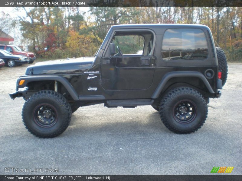 Black / Agate 1999 Jeep Wrangler Sport 4x4