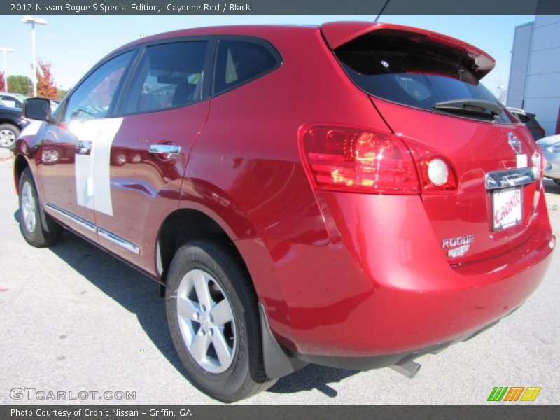 Cayenne Red / Black 2012 Nissan Rogue S Special Edition