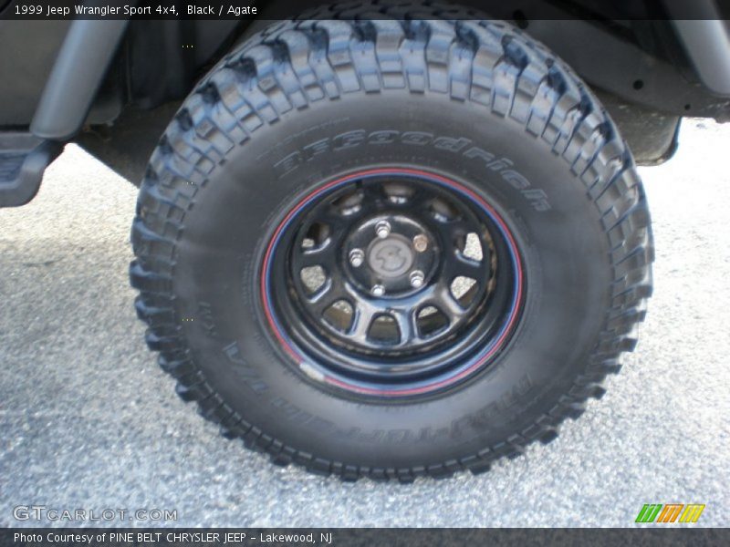 Black / Agate 1999 Jeep Wrangler Sport 4x4