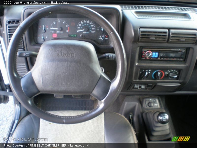 Black / Agate 1999 Jeep Wrangler Sport 4x4