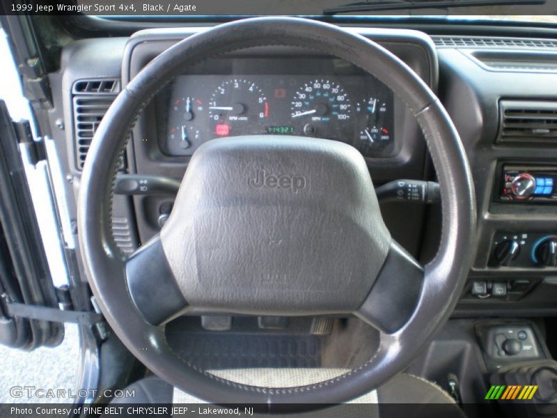 Black / Agate 1999 Jeep Wrangler Sport 4x4