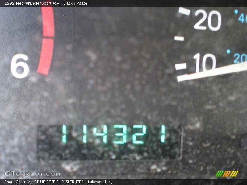 Black / Agate 1999 Jeep Wrangler Sport 4x4