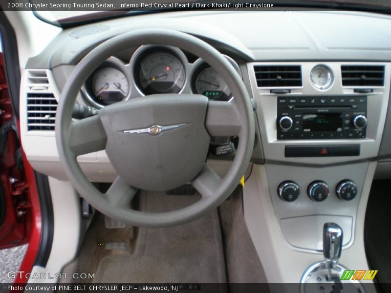 Dashboard of 2008 Sebring Touring Sedan