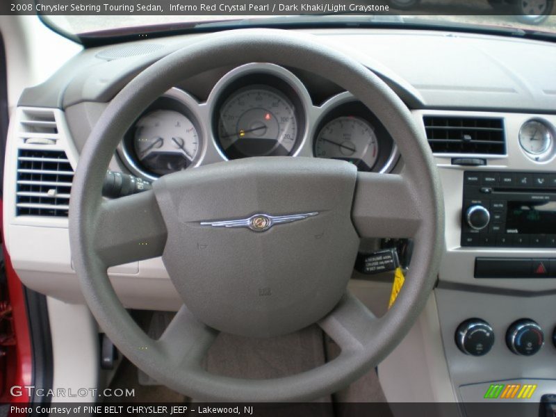  2008 Sebring Touring Sedan Steering Wheel