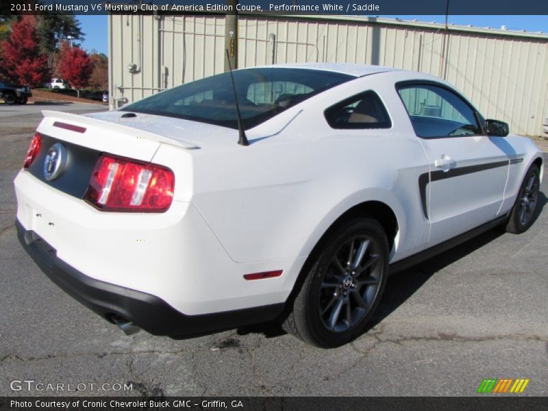 Performance White / Saddle 2011 Ford Mustang V6 Mustang Club of America Edition Coupe