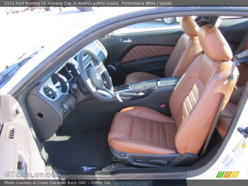Performance White / Saddle 2011 Ford Mustang V6 Mustang Club of America Edition Coupe