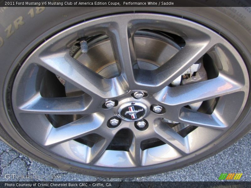 Performance White / Saddle 2011 Ford Mustang V6 Mustang Club of America Edition Coupe