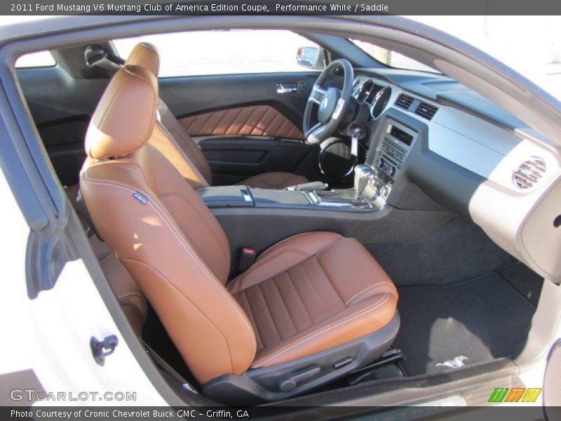 Performance White / Saddle 2011 Ford Mustang V6 Mustang Club of America Edition Coupe