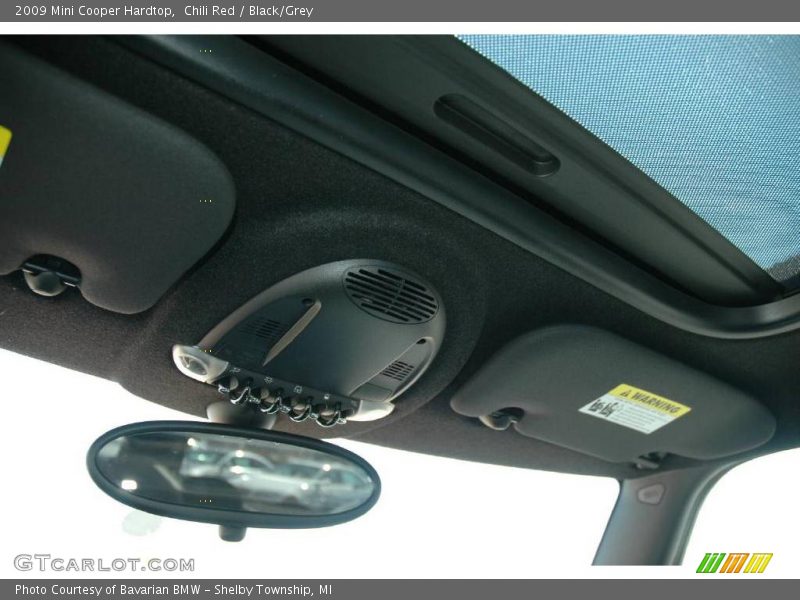 Chili Red / Black/Grey 2009 Mini Cooper Hardtop