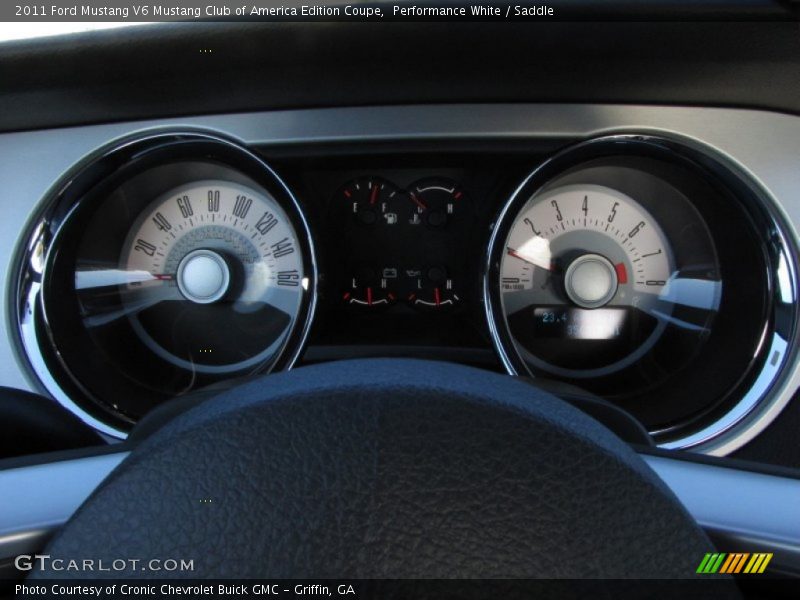 Performance White / Saddle 2011 Ford Mustang V6 Mustang Club of America Edition Coupe