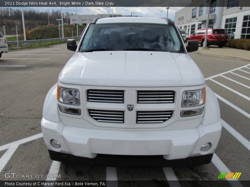 Bright White / Dark Slate Gray 2011 Dodge Nitro Heat 4x4