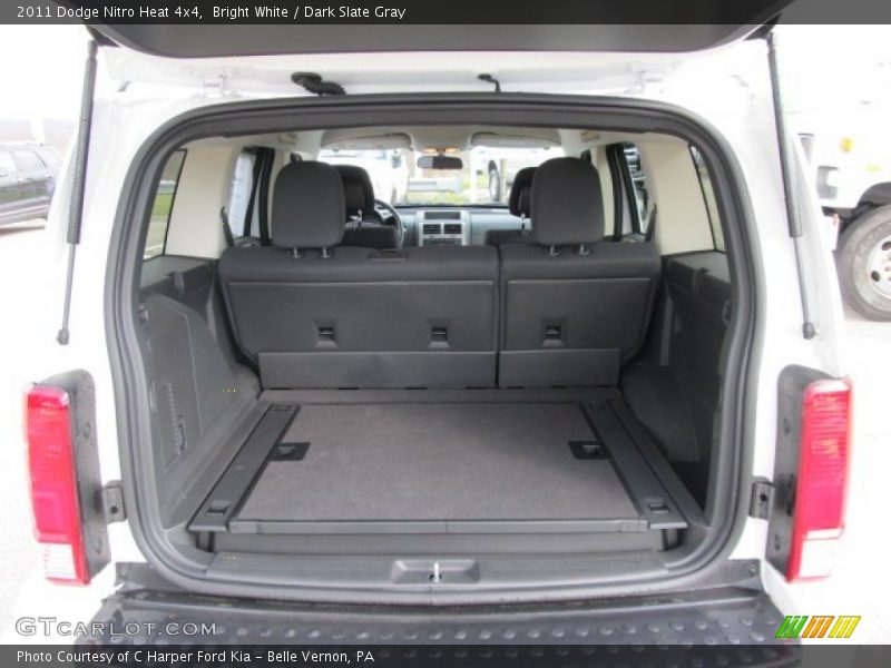 Bright White / Dark Slate Gray 2011 Dodge Nitro Heat 4x4