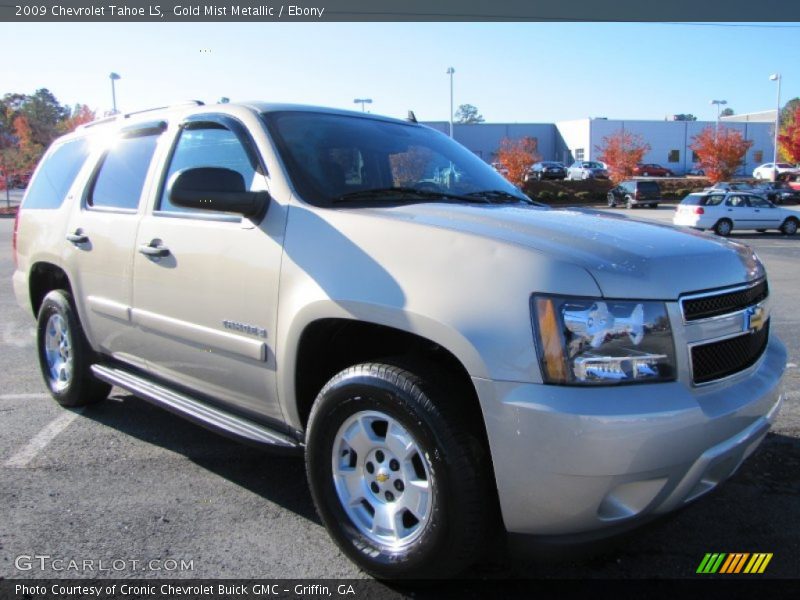 Gold Mist Metallic / Ebony 2009 Chevrolet Tahoe LS