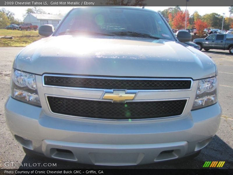 Gold Mist Metallic / Ebony 2009 Chevrolet Tahoe LS