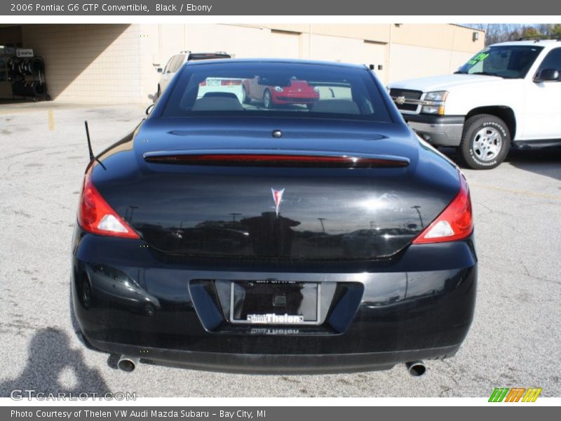 Black / Ebony 2006 Pontiac G6 GTP Convertible