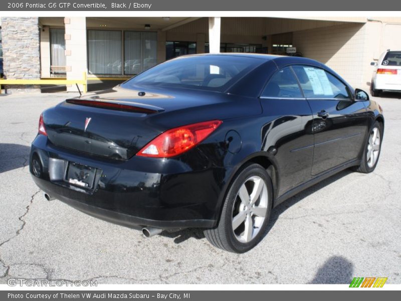 Black / Ebony 2006 Pontiac G6 GTP Convertible