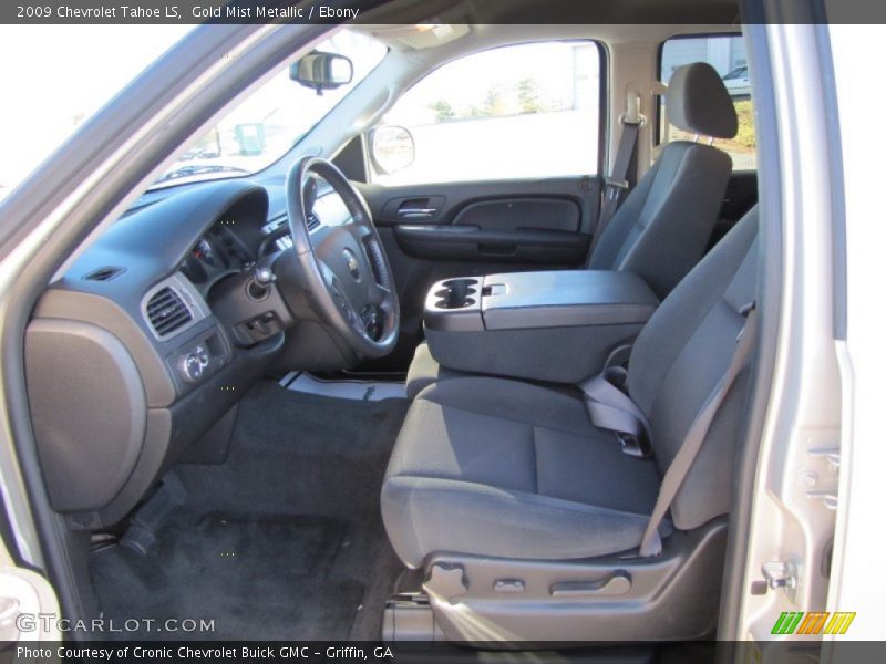  2009 Tahoe LS Ebony Interior