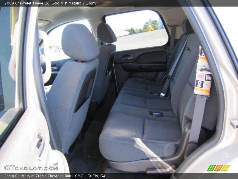  2009 Tahoe LS Ebony Interior