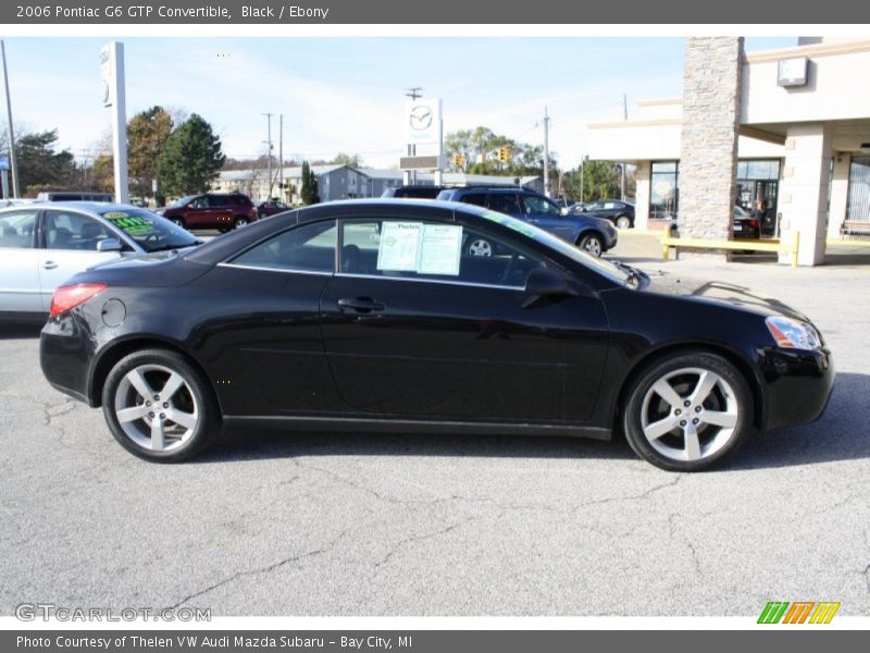 Black / Ebony 2006 Pontiac G6 GTP Convertible