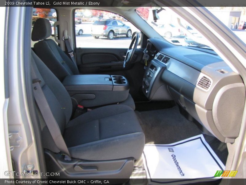 Gold Mist Metallic / Ebony 2009 Chevrolet Tahoe LS