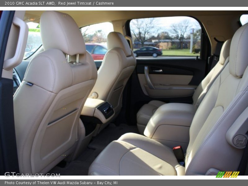 Red Jewel Tintcoat / Cashmere 2010 GMC Acadia SLT AWD